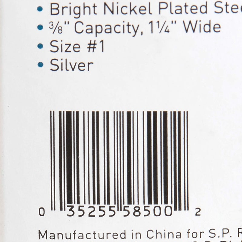 Business Source Bulldog Clip, Silver (58500) - Image 5
